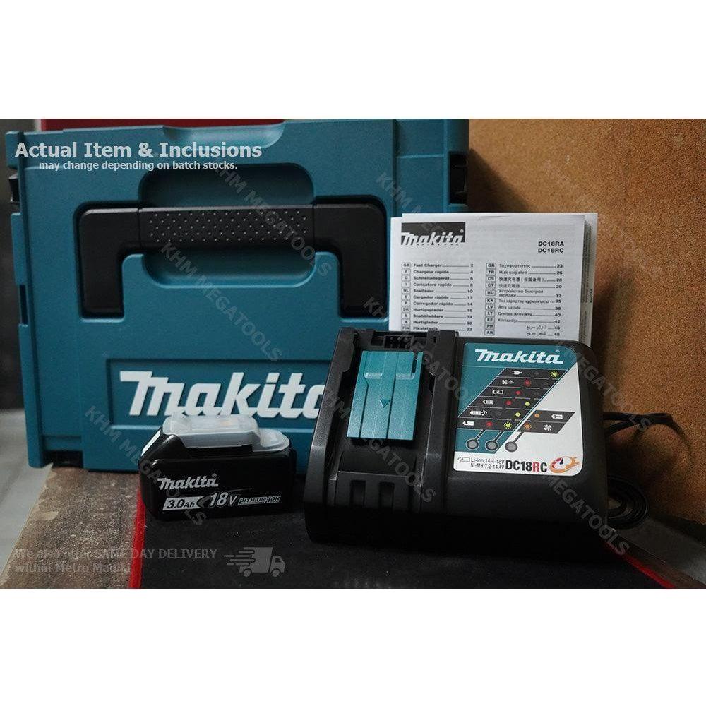 Makita MKP1RF181 18V LXT Power Source Kit / Battery & Charger Set (3.0Ah) - KHM Megatools Corp. Makita MKP1RF181 18V LXT Power Source Kit / Battery & Charger Set (3.0Ah) - KHM Megatools Corp.